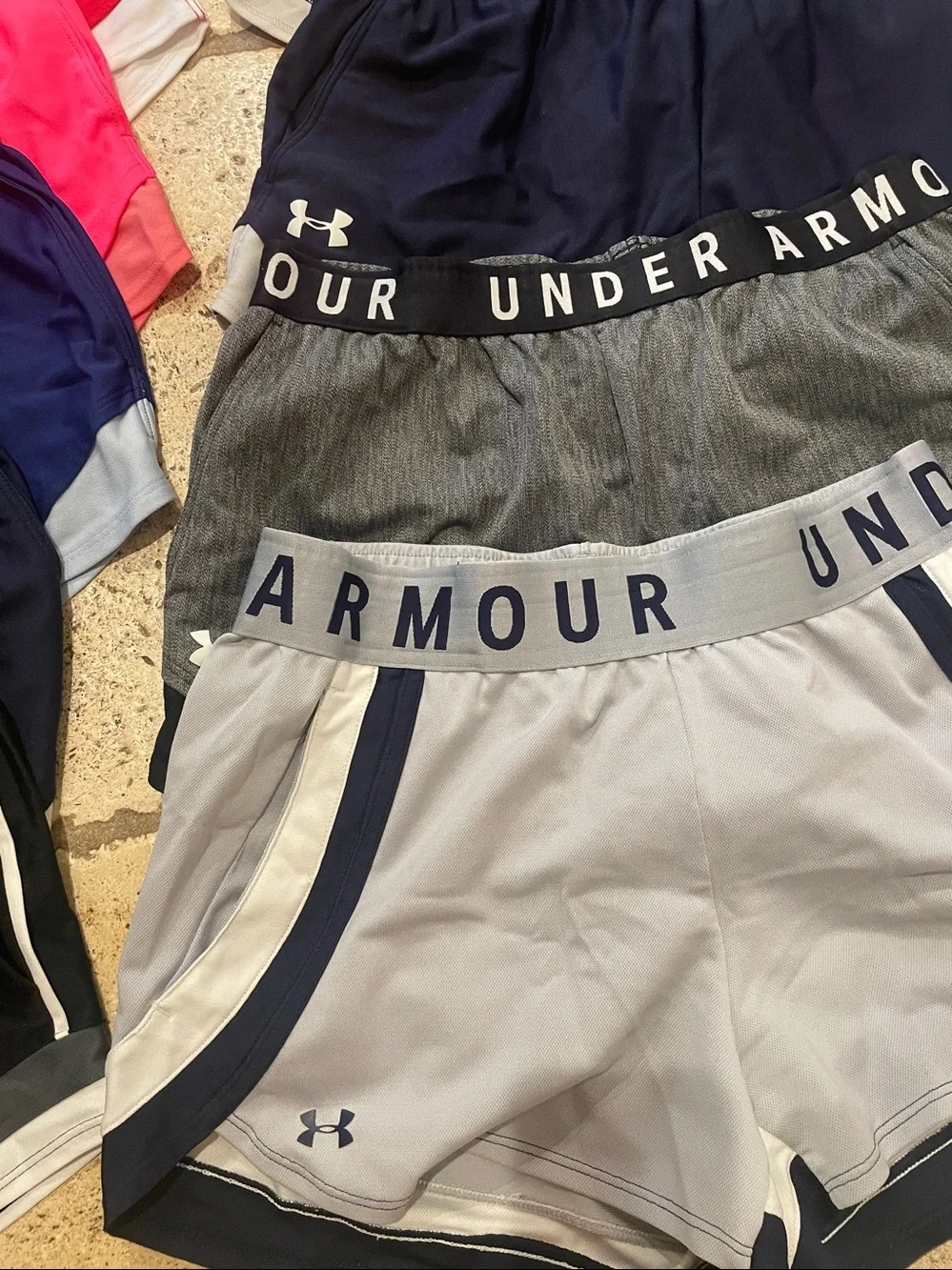 TEN PAIRS! Under Armour Women's Athletic Shorts-loose fit size Medium - Picture 3 of 6